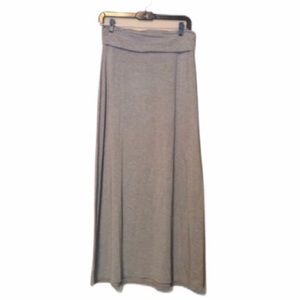 J. Crew Gray Maxi Skirt
